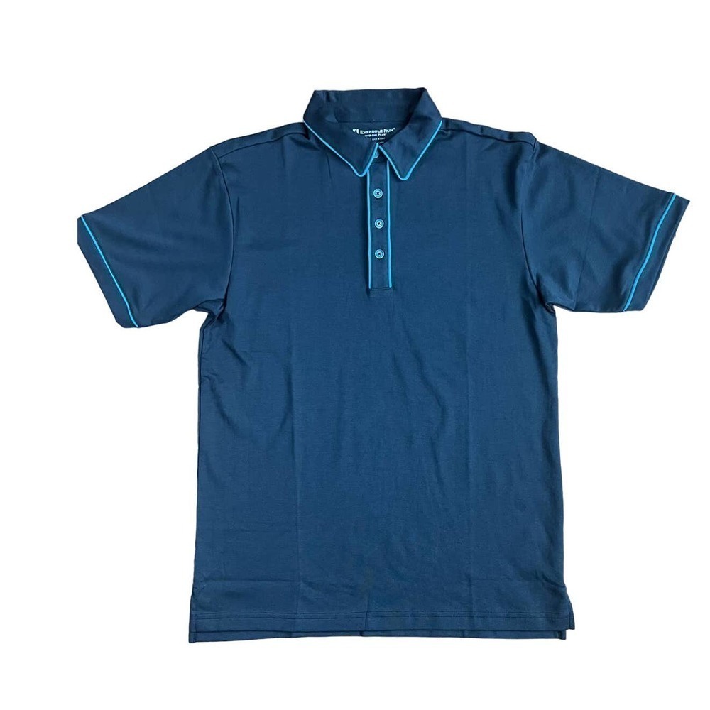 NWT Eversole Run EVR-Dri Golf Polo Shirt, Short Sleeve, Dark Gray, Medium